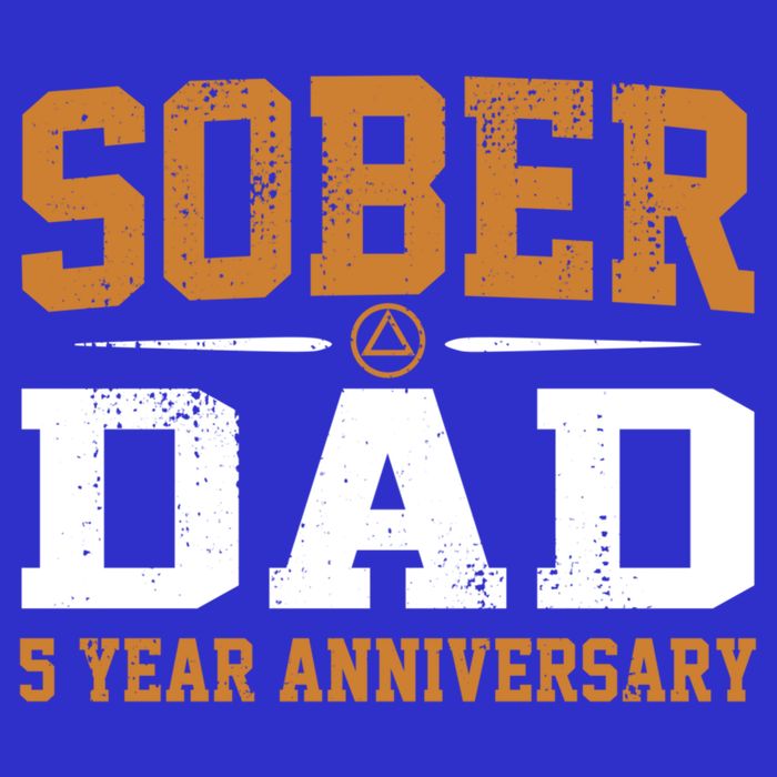 5 Years Sober Dad Aa Alcoholics Anonymous Recovery Sobriety Gift Toddler T-Shirt