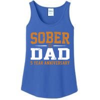 5 Years Sober Dad Aa Alcoholics Anonymous Recovery Sobriety Gift Ladies Essential Tank