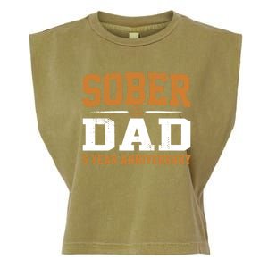 5 Years Sober Dad Aa Alcoholics Anonymous Recovery Sobriety Gift Garment-Dyed Women's Muscle Tee