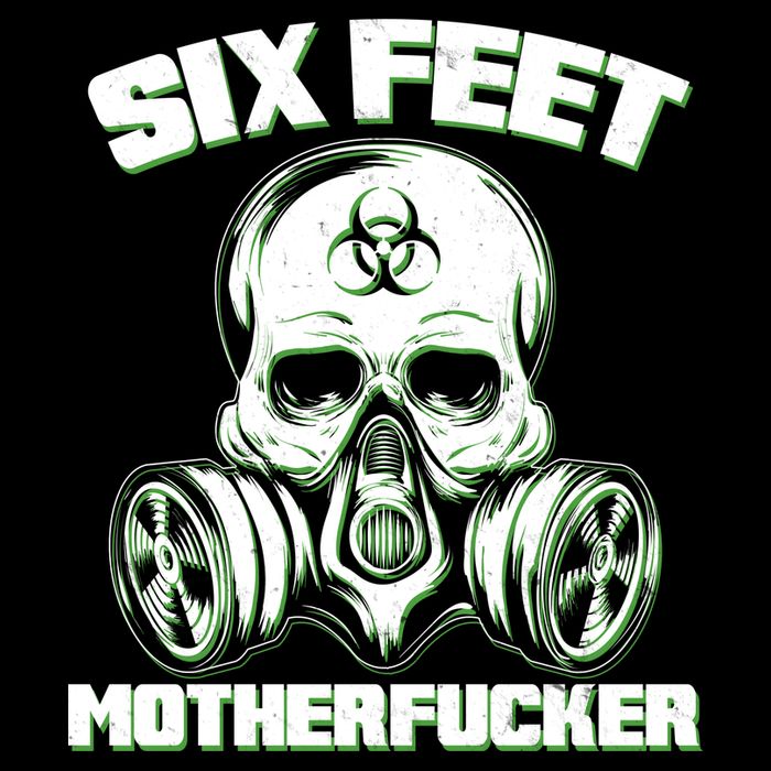 6 Feet MotherF-ucker Cooling Performance Crew T-Shirt