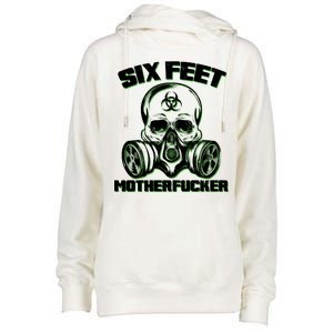 6 Feet MotherF-ucker Womens Funnel Neck Pullover Hood