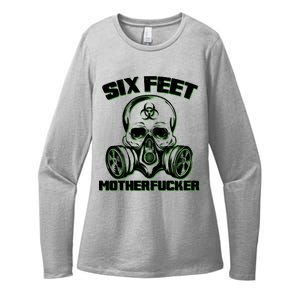 6 Feet MotherF-ucker Womens CVC Long Sleeve Shirt