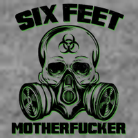 6 Feet MotherF-ucker Baby Bodysuit