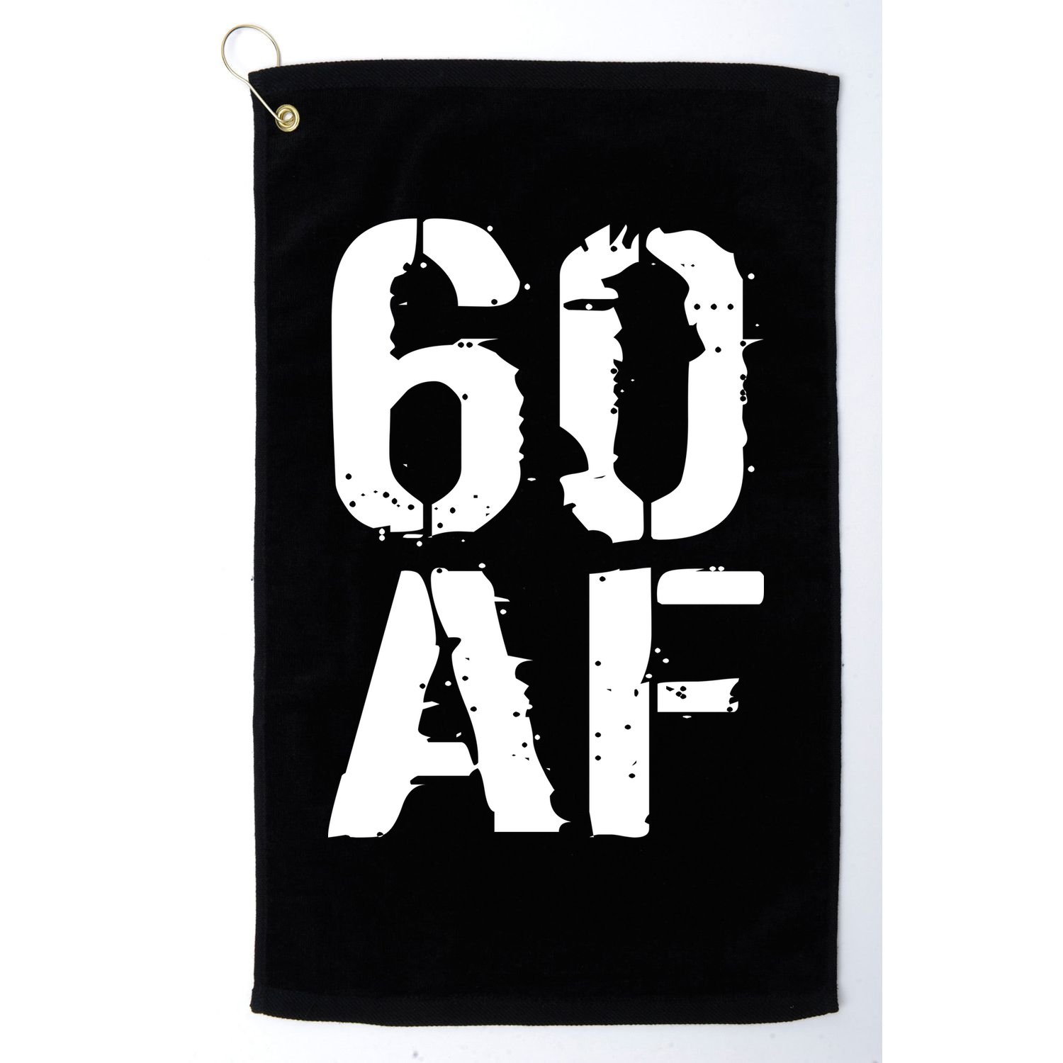 60 AF 60th Birthday Golf Towel