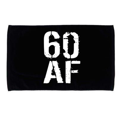 60 AF 60th Birthday Microfiber Hand Towel