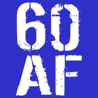 60 AF 60th Birthday Button