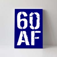 60 AF 60th Birthday Canvas