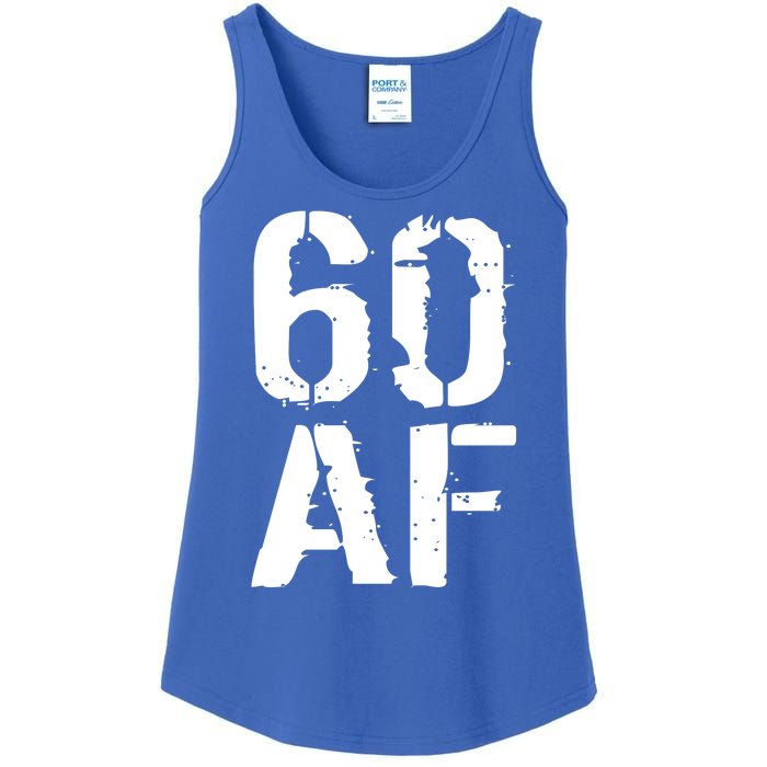 60 AF 60th Birthday Ladies Essential Tank