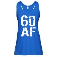 60 AF 60th Birthday Ladies Essential Flowy Tank