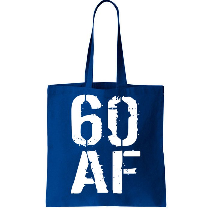 60 AF 60th Birthday Tote Bag