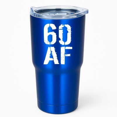60 AF 60th Birthday Tumbler