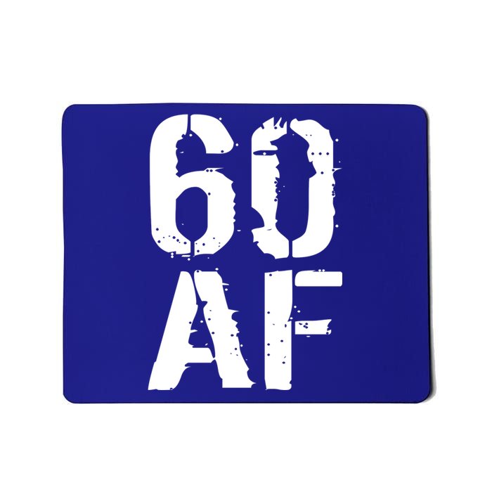 60 AF 60th Birthday Mousepad