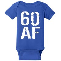 60 AF 60th Birthday Baby Bodysuit