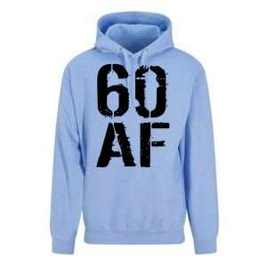 60 AF 60th Birthday Unisex Surf Hoodie