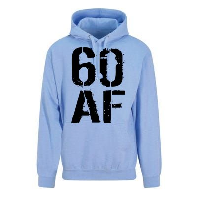 60 AF 60th Birthday Unisex Surf Hoodie