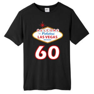 60 Years Old In Vegas - 60th Birthday Tall Fusion ChromaSoft Performance T-Shirt