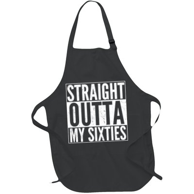 60th Birthday - Straight Outta My Twenties Sixties Apron