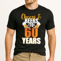 60th Birthday Cheers & Beers To 60 Years Cooling Performance Crew T-Shirt