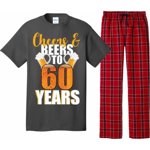 60th Birthday Cheers & Beers To 60 Years Pajama Set