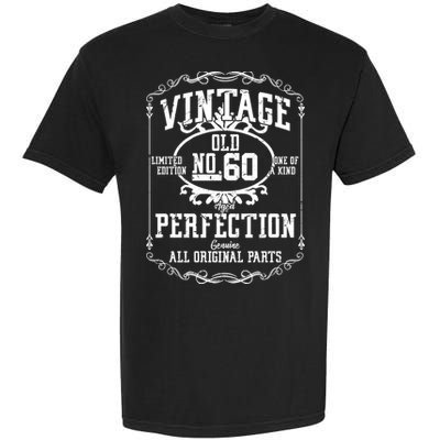 60th Birthday Genuine All Original Parts Garment-Dyed Heavyweight T-Shirt