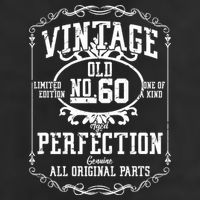 60th Birthday Genuine All Original Parts 11oz C Handle Ceramic Mug