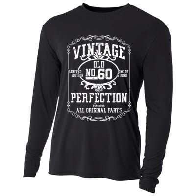 60th Birthday Genuine All Original Parts Cooling Performance Long Sleeve Crew