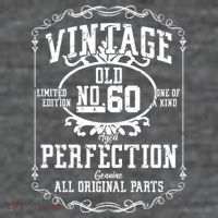 60th Birthday Genuine All Original Parts Flatbill Hat