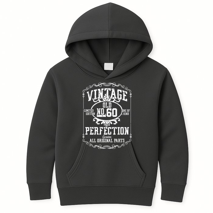 60th Birthday Genuine All Original Parts Kids Hoodie