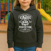 60th Birthday Genuine All Original Parts Kids Hoodie