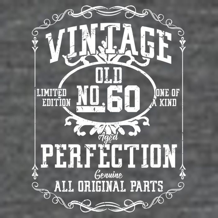 60th Birthday Genuine All Original Parts Kids Hoodie