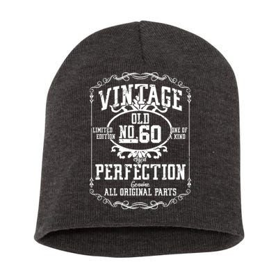 60th Birthday Genuine All Original Parts Short Acrylic Beanie