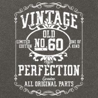 60th Birthday Genuine All Original Parts Cotton Canvas Backpack