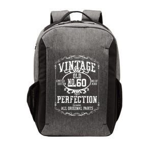 60th Birthday Genuine All Original Parts Vector Backpack