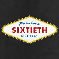 60th Birthday Las Vegas Fabulous Sixtieth 7 Panel Mesh Trucker Snapback Hat