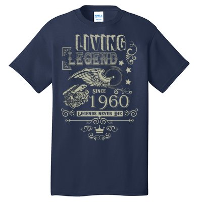 60th Birthday Legend Since 1960 Tall T-Shirt