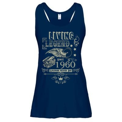 60th Birthday Legend Since 1960 Ladies Essential Flowy Tank