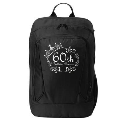 60th Birthday Princess City Backpack