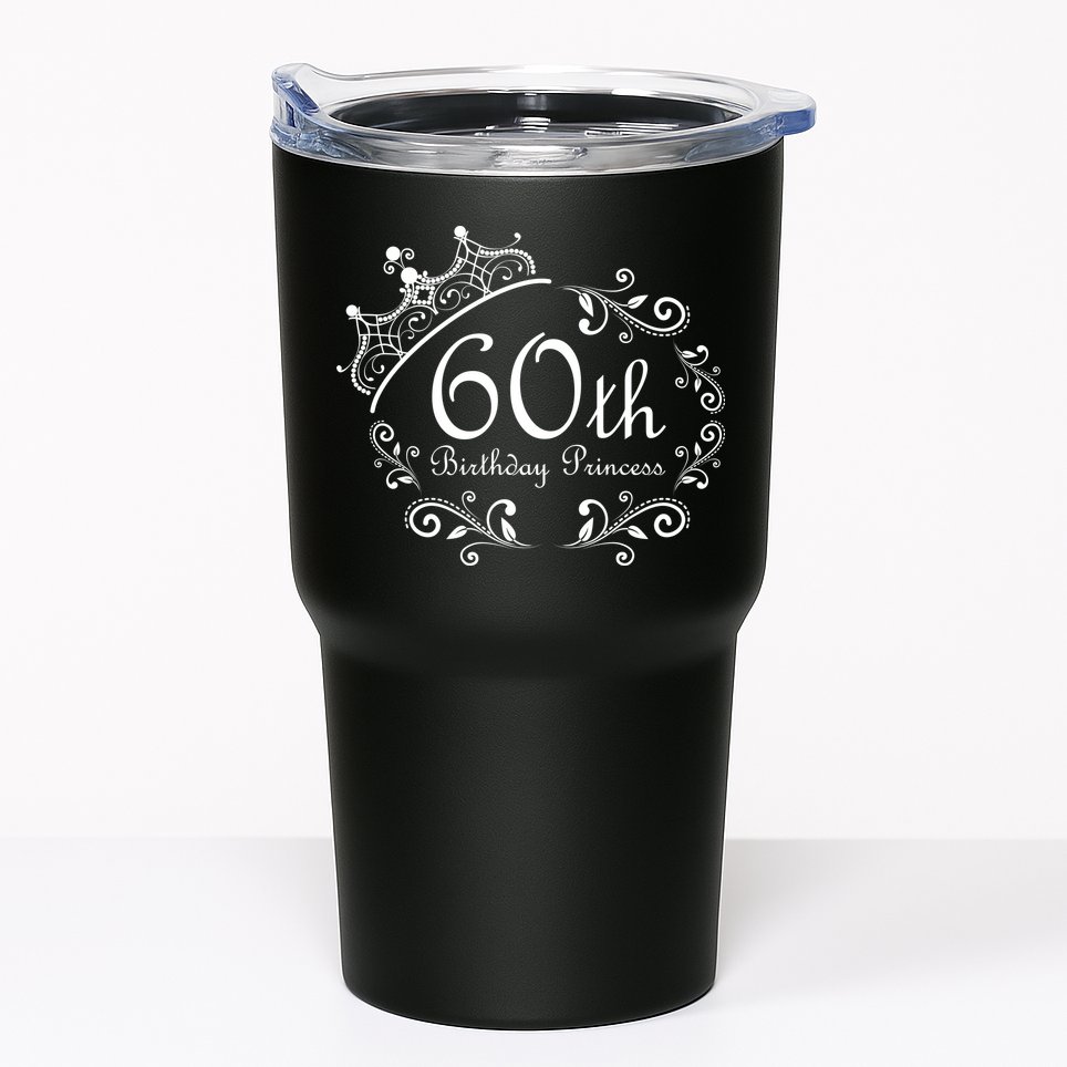 60th Birthday Princess Tumbler