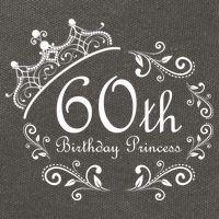 60th Birthday Princess Cotton Canvas Backpack
