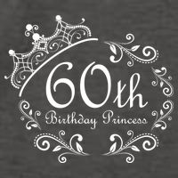 60th Birthday Princess Vector Backpack