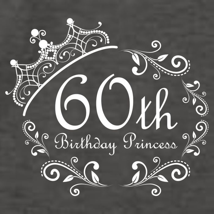 60th Birthday Princess Vector Backpack