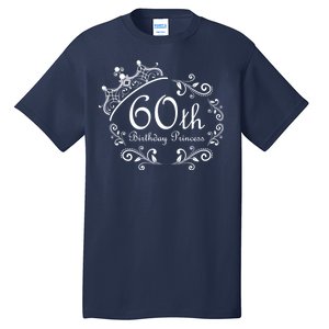 60th Birthday Princess Tall T-Shirt