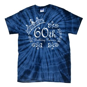 60th Birthday Princess Tie-Dye T-Shirt