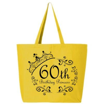 60th Birthday Princess 25L Jumbo Tote