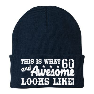 60th Birthday This Is What Awesome Looks Like  Beanie