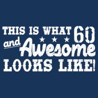 60th Birthday This Is What Awesome Looks Like  Flatbill Hat