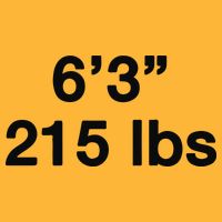 6’3 215 Lbs Pom Pom 12in Knit Beanie