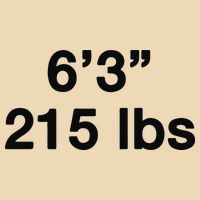 6’3 215 Lbs Zip Tote Bag