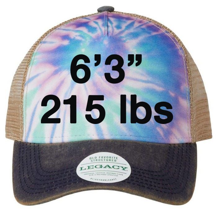 6’3 215 Lbs Legacy Tie Dye Trucker Hat