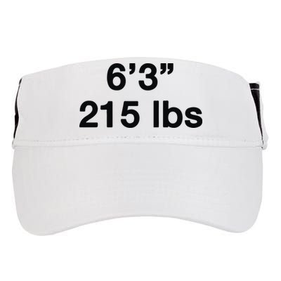 6’3 215 Lbs Adult Drive Performance Visor